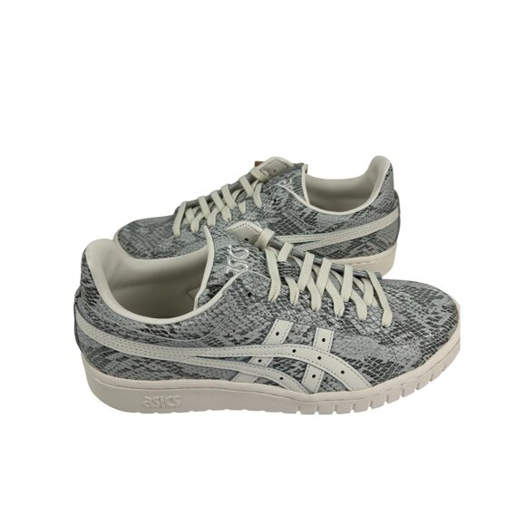 Asics Gel-PTG Snakeskin Low-Top Sneakers Cream/Gray Womens Size 8 Ortholite Inso - Picture 7 of 8